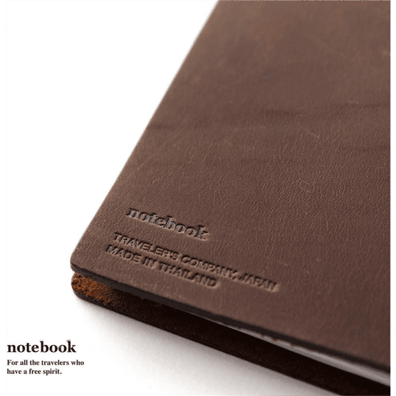 Midori Traveler's Notebook Journal Passport Size - Brown$$Office