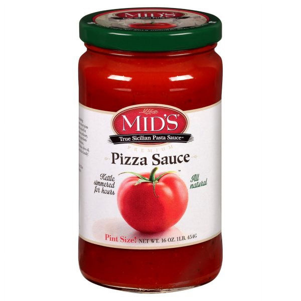 Mids Spaghetti Sauce Mids Pizza Sauce 16 Oz