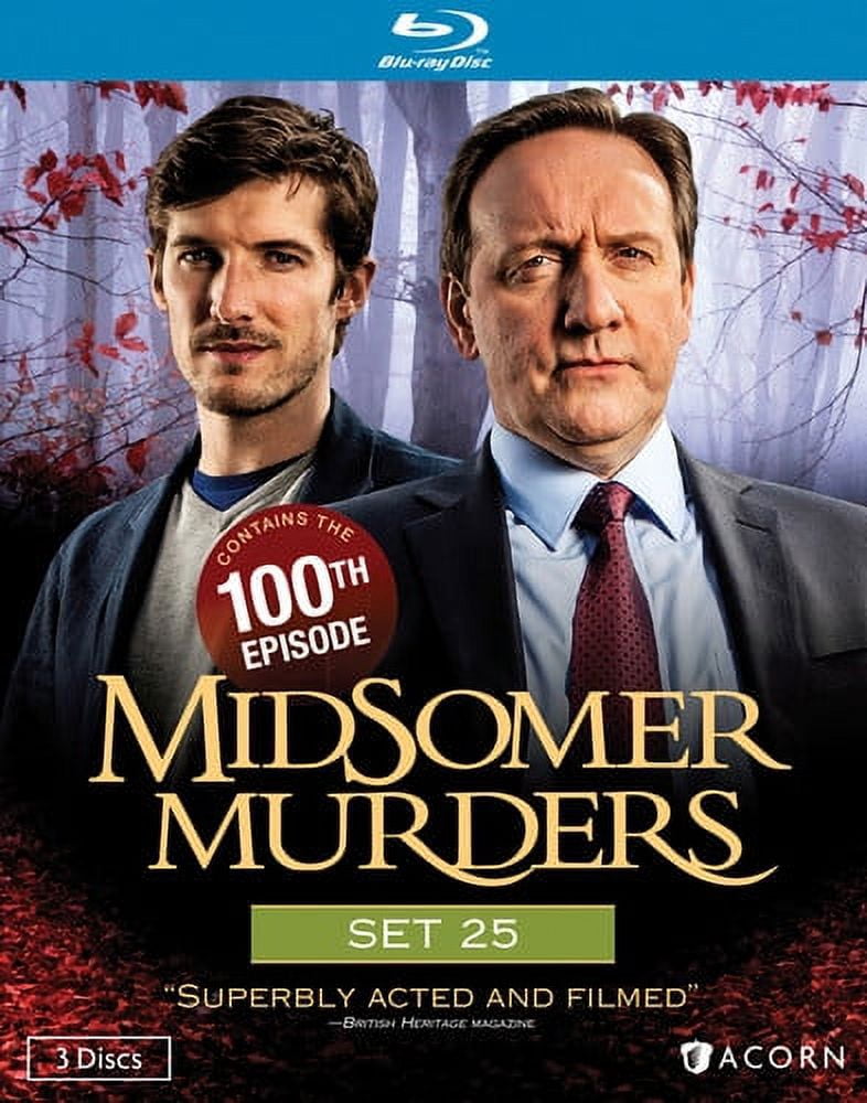 Midsomer Murders Set 25 (Bluray), Acorn, Drama