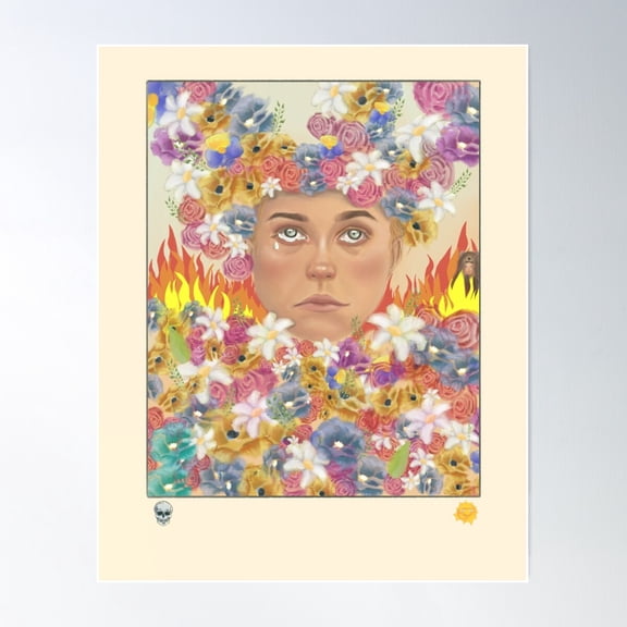 Midsommar (2019) Movie Fan Art Poster Wall Art, Modern Wall Decor For Living Room Bedroom, 24x36 UNFRAMED