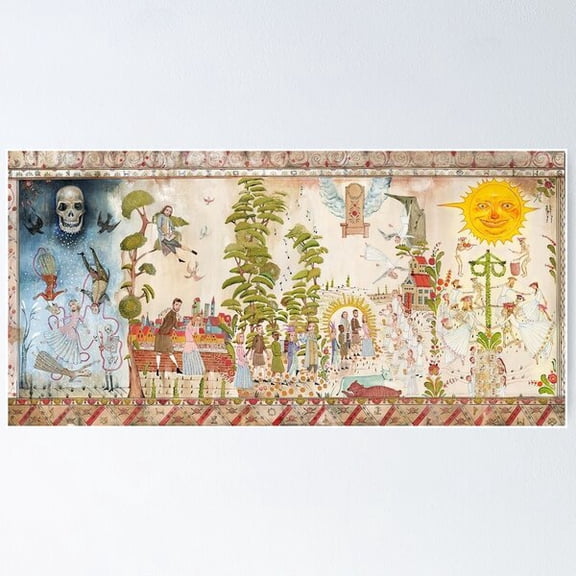 Midsommar Card Poster, Poster Only