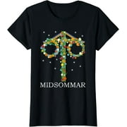 Midsommar Maypole Sweden Swedish Festival Summer Solstice T-Shirt