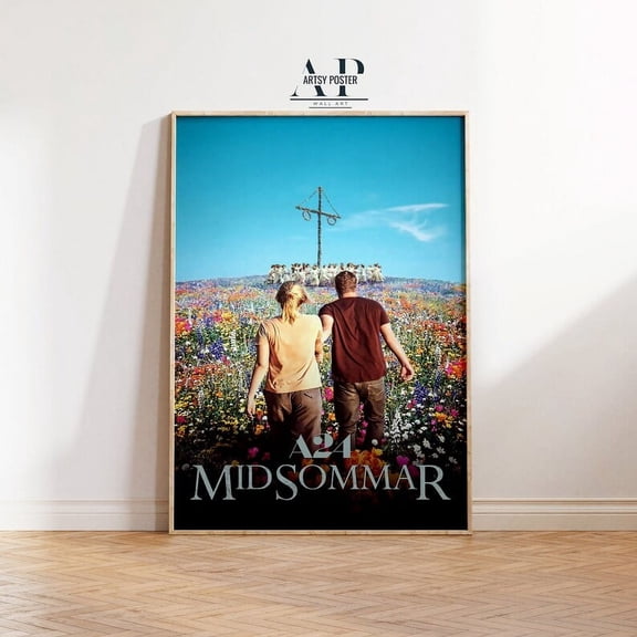 Midsommar Movie Poster, Ari Aster Horror Film Wall Art