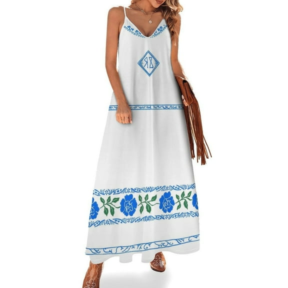 Midsommar Sleeveless Dress Loose Women's Dress Dresses Luxury Evening Dresses