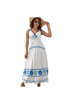 Midsommar Sleeveless Dress Summer Women Clothes Dress for Pregnant Women Dresses