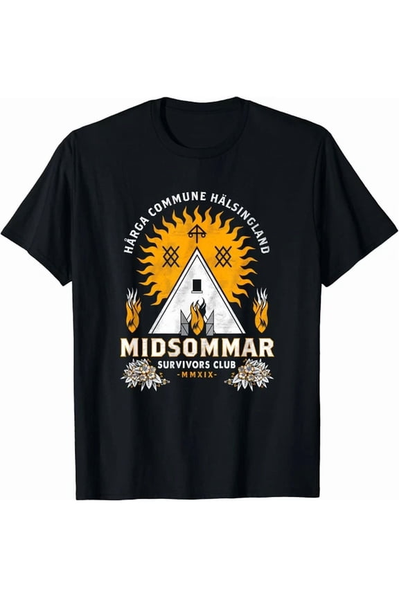 Midsommar Survival Club Scary Horror Summer Festival Gift Unisex T-Shirt