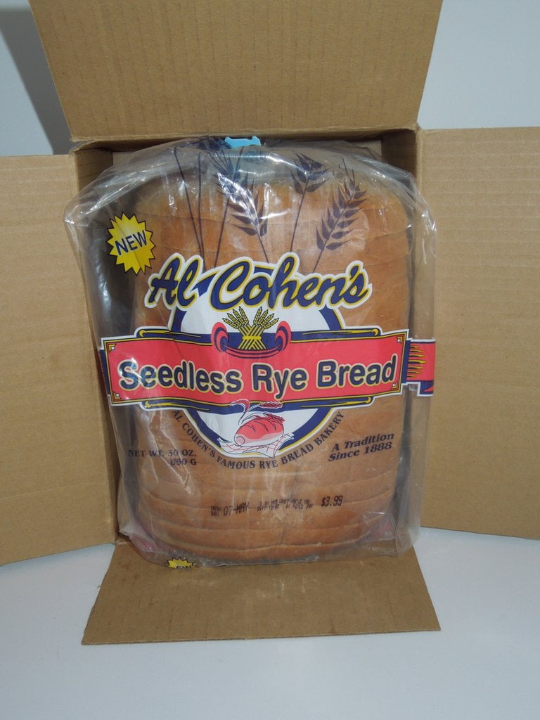 Midstate Distributors Al Cohens  Bread, Unseeded Rye 1 lb