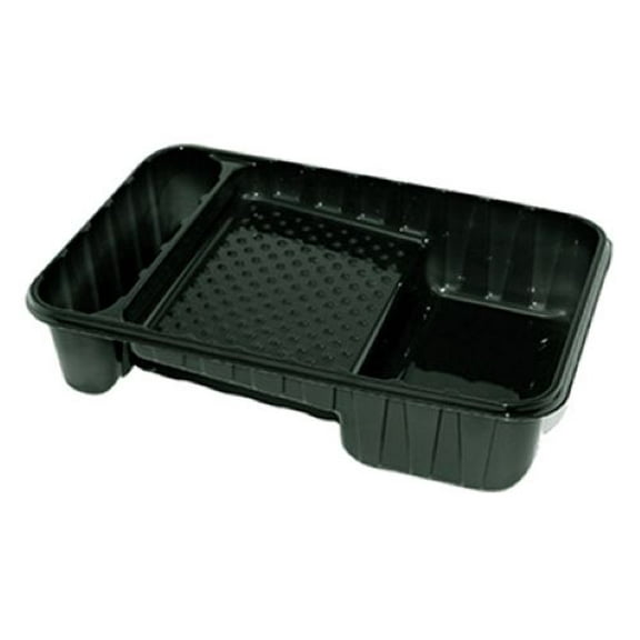 Midstate Plastics 201946 Black 7" Paint Tray Liner - Quantity of 12