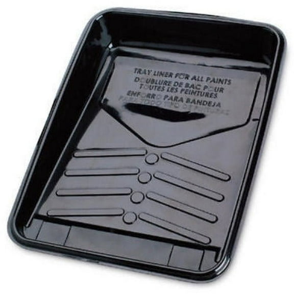 Midstate Plastics 202146 Black Shallow Paint Tray Liner for Metal Paint Trays - Quantity of 200