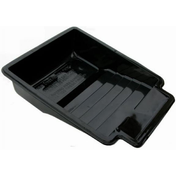 Midstate Plastics 250090 Black Deep-Well Paint Tray Liner for Metal Paint Trays - Quantity of 150