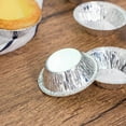 thumbnail image 1 of Midsumdr 100 PCS Pie Tins, Disposable Mini Pies Tin, Tart Aluminum Tins, Individual Serving Pie & Personal Pies for Baking Mini Chicken Potpie, Small Homemade Cakes & Quiche, Baking Tin Foil Cake Cup, 1 of 9