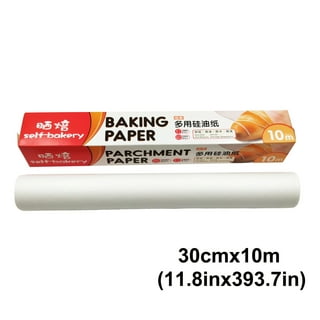 Parchment Paper for Baking, Non-stick Parchment Paper Roll, High  Temperature Resistant, Waterproof and Greaseproof Baking Paper For Bread,  Cookies, Heat Press, Pans, Oven, Air Fry 