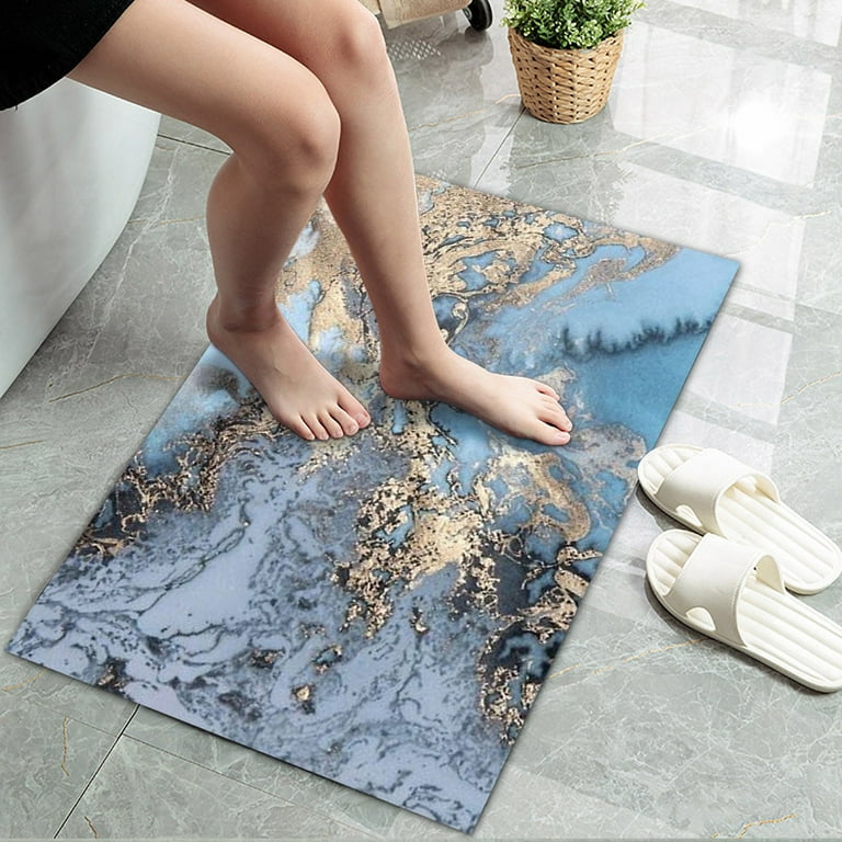 Quick Drying Bath Mat Bathroom Rug Super Absorbent Floor Mat