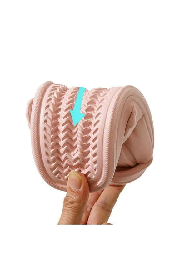 Cloud Slippers for Women and Men, Massage Shower Bathroom Sandals Non-Slip Quick Drying Open Toe Super Soft Comfy Thick Sole Home House Cloud Cushion Slide Sandals Shoes