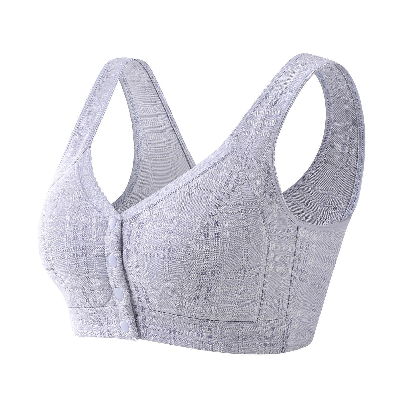 Midsumdr Double Support Wireless Bra, FullCoverage Wirefree TShirt