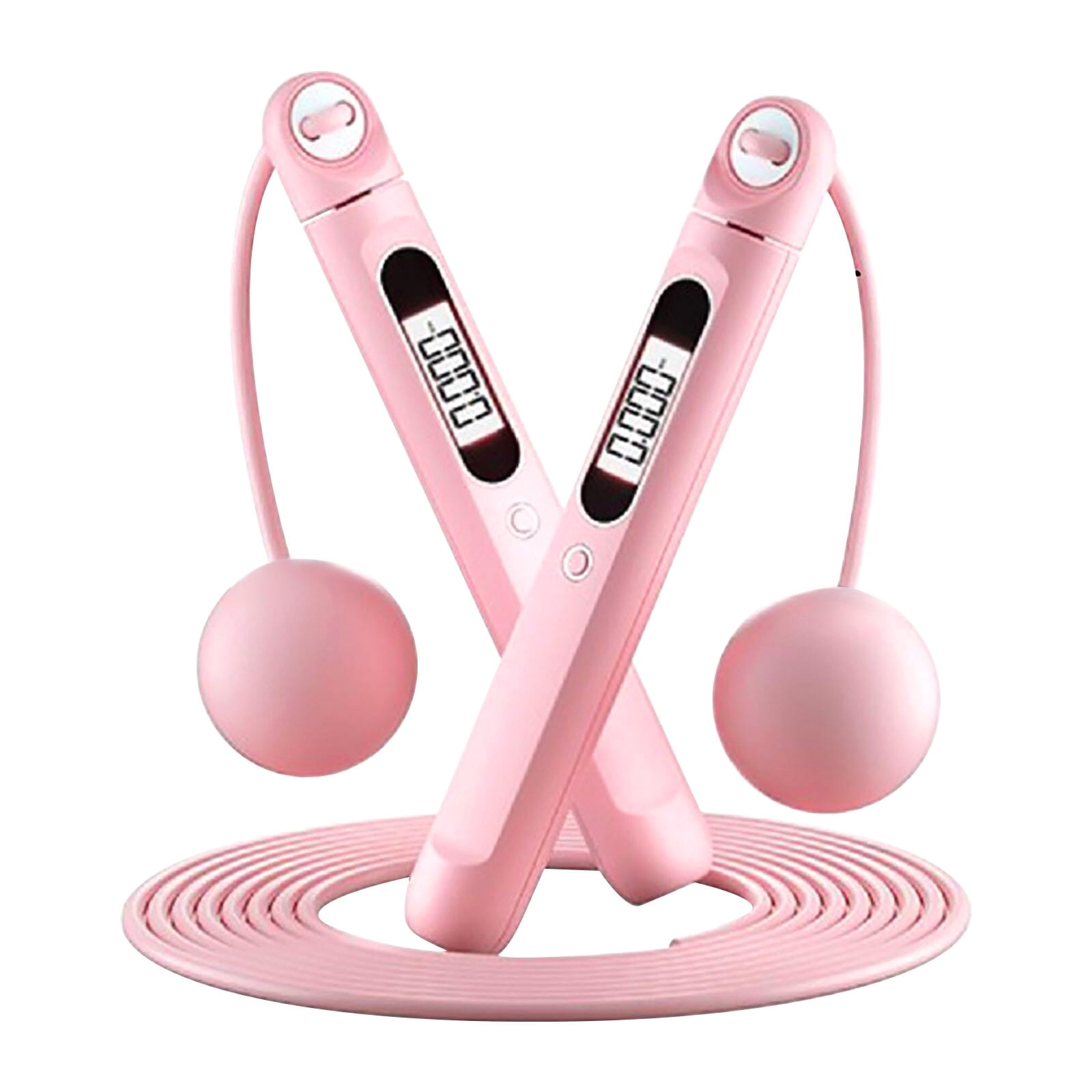 Midsumdr Jump Rope with Smart Bluetooth Counter - Cordless Fitness Fat ...