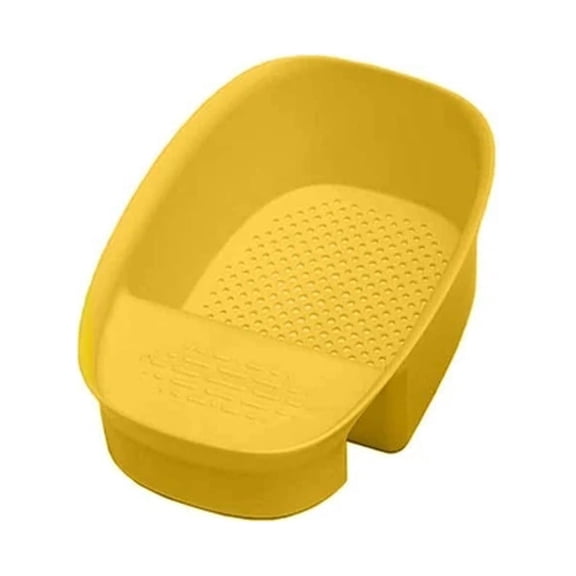 Midsumdr Kitchen Trash Can Countertop Holder, Dish Fruit Organizer, Fruits and Vegetables Drain Basket, Kitchen Sink Brush Holder Vegetable Fruit Basket Sink Washing Basket