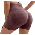 thumbnail image 1 of Midsumdr Leggings for Women Solid Color Hip Lift Slim Fit High Waist Yoga Pants Sports Exercise Running Workout Leggings Short Pants, 1 of 3