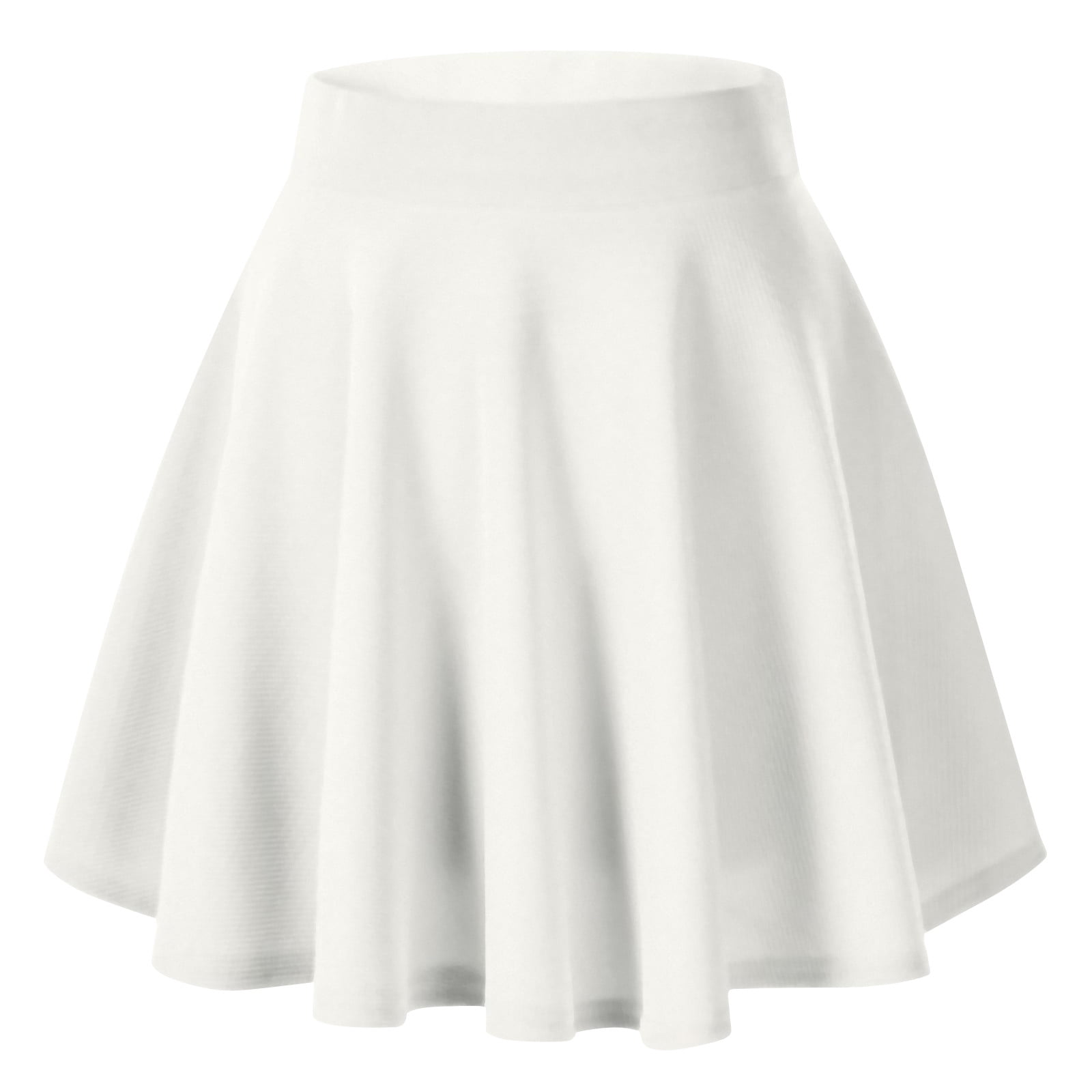 Midsumdr Long Skirts for Women Fashion Solid Color Plus Size Skirt ...