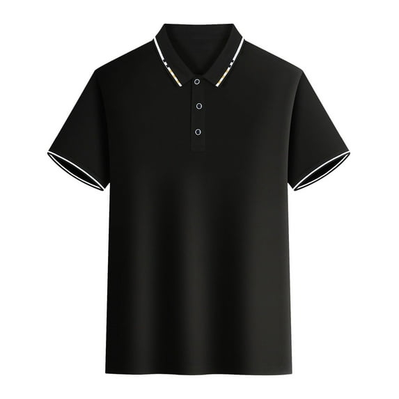 Midsumdr Mens Shirts Fashion Casual Slim Turndown Collar Shirts Solid Color Temperament Short Sleeve Button Down Tops Shirts