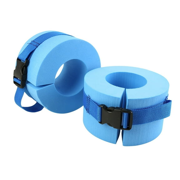 Midsumdr Outdoor Furniture 2pcs Foam Aquatic Cuffs Swimming Leggings Arm Floating Ring Pool Toys Outdoor Games