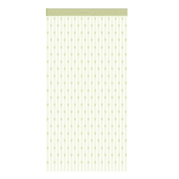 Midsumdr Shower Curtain Liner 100x200cm Love Heart String Curtain Window Door Divider Sheer Curtain Valance Bathroom Accessories on Clearance