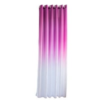 Midsumdr Shower Curtain Liner Leaves Sheer Curtain Tulle Window Voile Drape Valance 1 Panel Fabric Bathroom Accessories on Clearance