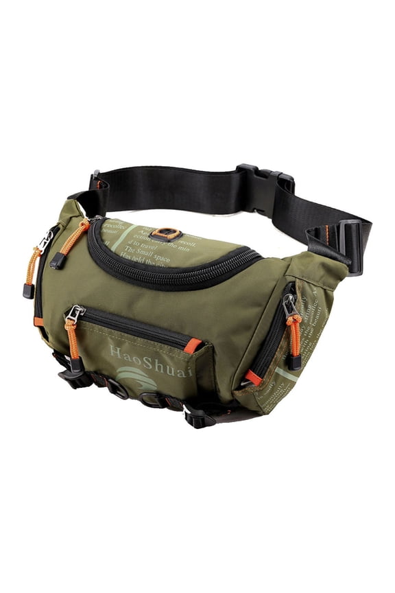 Sling Bag Outdoor Fanny Pack Hiking Camping Biking Waterproof Waist Pack Multifunctional Belt Bag Sports Bag for Women and Men Travel Bag