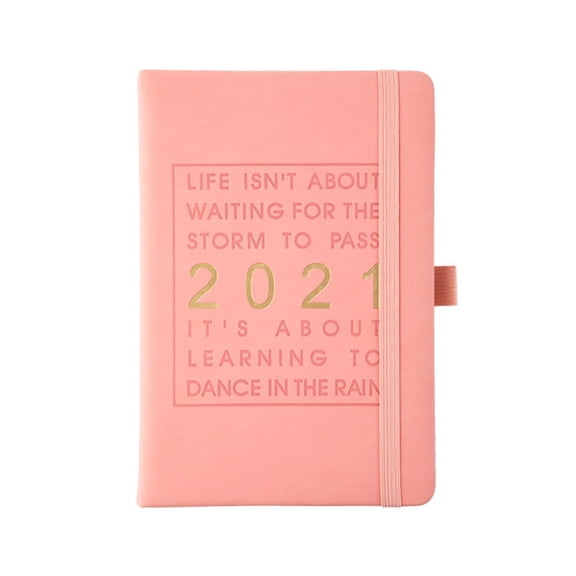 Midsumdr Small Notebook School Supplies 2023 A5 Week To View Notepad Diary Hardback Cover Fashion Design Planner Journals for Writing/Work