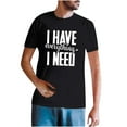 thumbnail image 1 of Midsumdr Tops for Men 2025 Fashion Valentine's Day Printed Casual Short Sleeve Round Neck T-Shirt Blouse, Matching Shirts for Couples, 1 of 6
