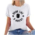 thumbnail image 1 of Midsumdr Womens Tops 2025 St. Patrick's Day Graph Printed Short Sleeves Tops Casual Spring Summer Pullover Loose Fit Blouse Tops, 1 of 6