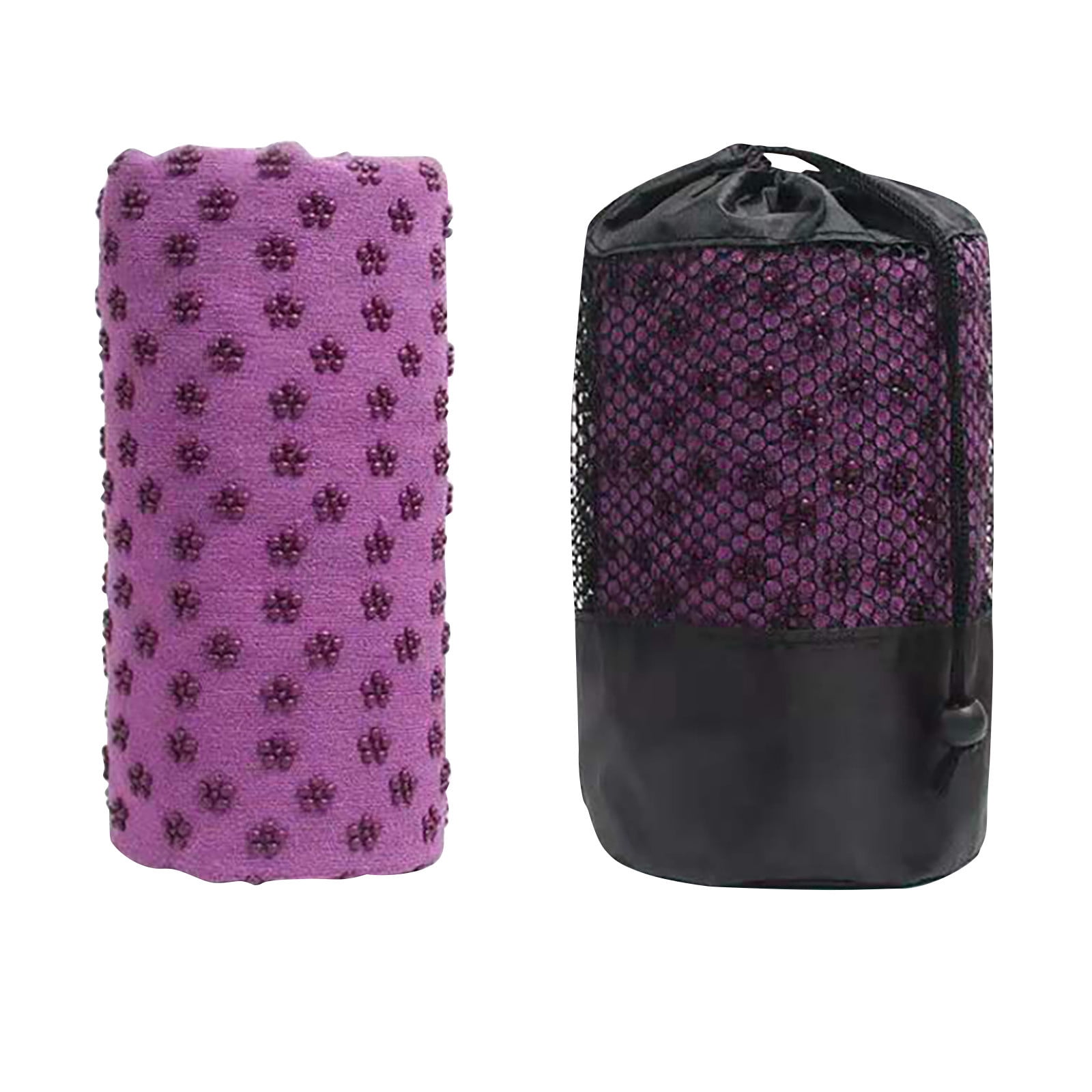 Midsumdr Yoga Mats For Home Workout Yoga Towel,Hot Yoga Mat Towel Sweat Absorbent NonSlip for