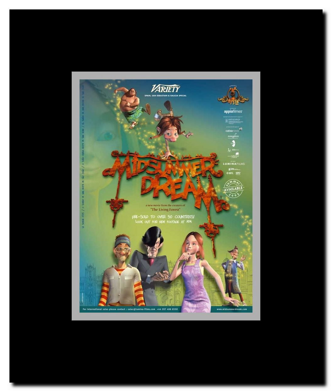 Midsummer Dream Framed Movie Poster