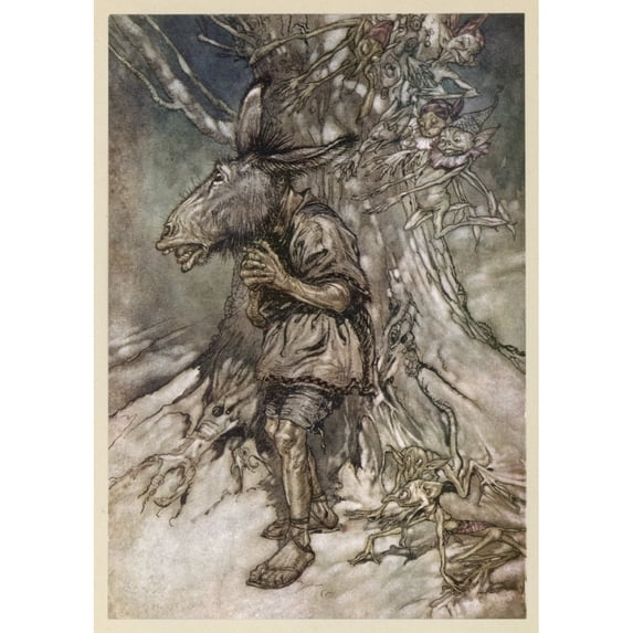 Midsummer Night'S Dream Poster Print By Mary Evans Picture Libraryarthur Rackham (18 X 24)