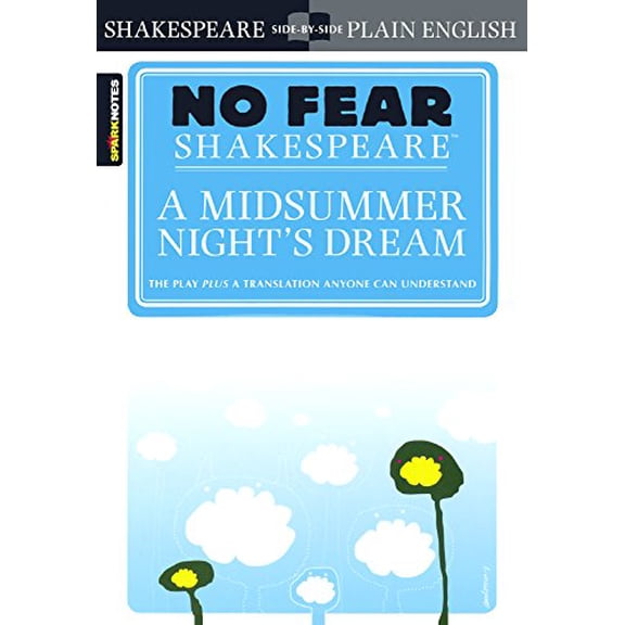 Pre-Owned Midsummer Night's Dream (Sparknotes No Fear Shakespeare) Paperback