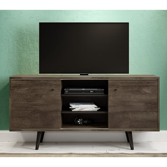 Midtown Concept Milano 3-Shelf TV-Stand (Up to 70inch TVs)