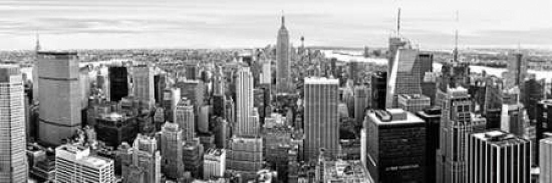 Midtown Manhattan NYC Canvas Art - Vadim Ratsenskiy (8 x 24)