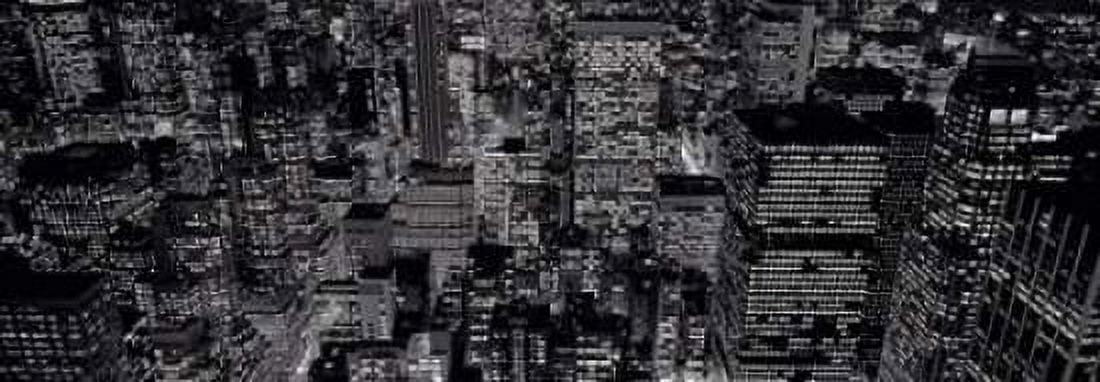 Midtown Manhattan at Night Canvas Art - Richard Berenholtz (10 x 20)