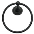 thumbnail image 1 of Midtowne Black Towel Ring, 1 of 1