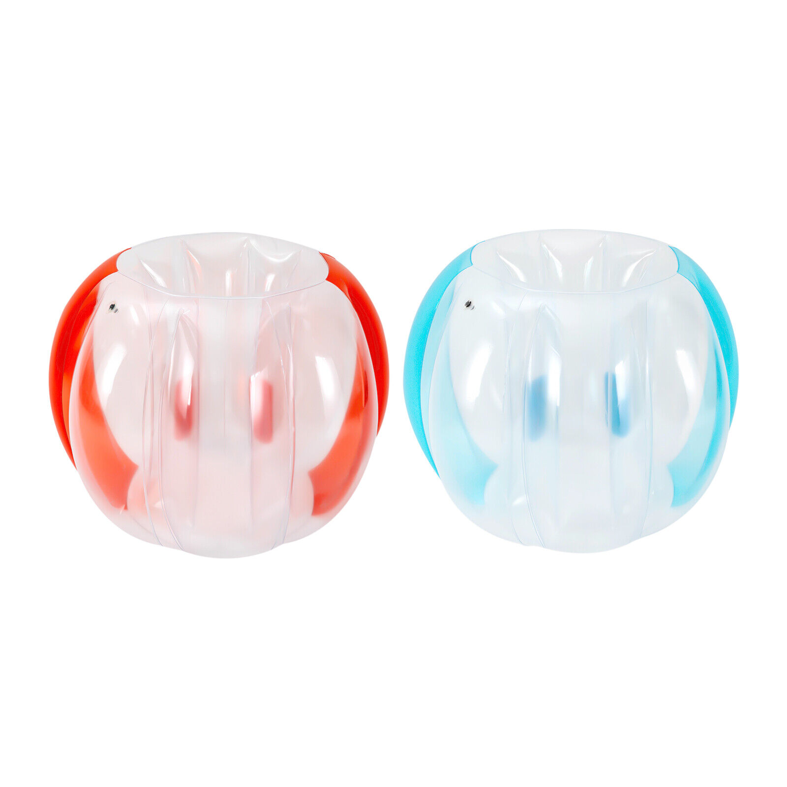 Miduo 2Pcs Inflatable Bounce Ball Kids Outdoor Gaming Sumo Ball w/Air
