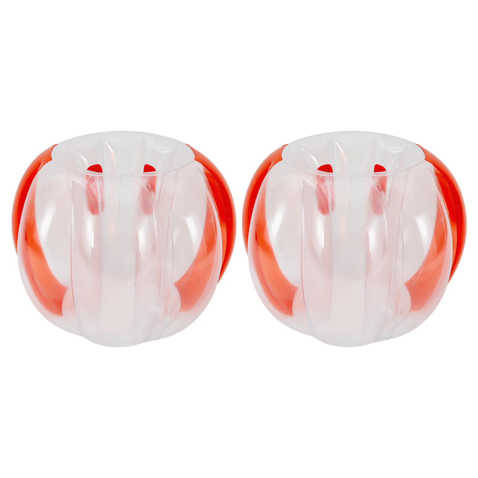 Miduo 2Pcs Inflatable Bounce Ball Kids Outdoor Gaming Sumo Ball w/Air