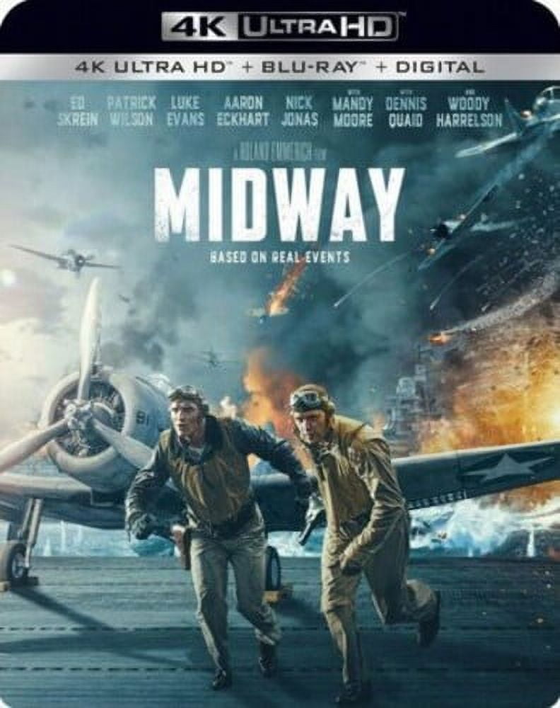 LIONSGATE HOME ENTERTAINMENT Midway (4K Ultra HD + Blu-ray + Digital Copy)