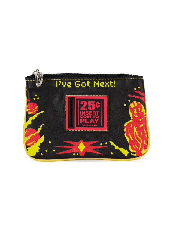 The Coop Midway Games Defender Coin Purse - Officially Licensed Merchandise - Retro Arcade Gaming Wallet with Rubber Coin Slot