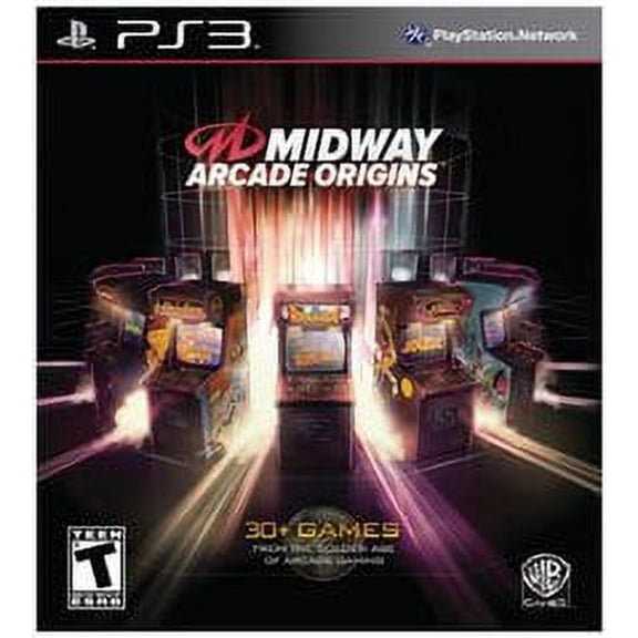 Restored Midway Arcade Origins - Playstation 3 (Refurbished)