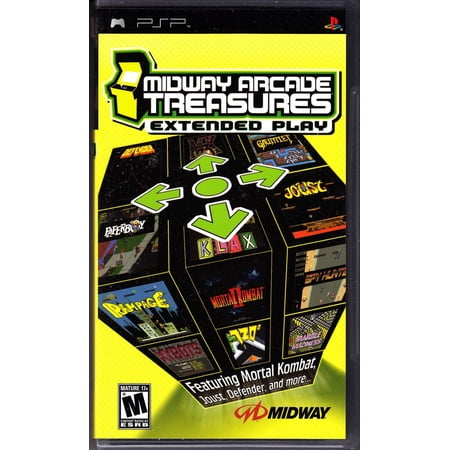 Midway Arcade Treasures Entended Play - PlayStation Portable