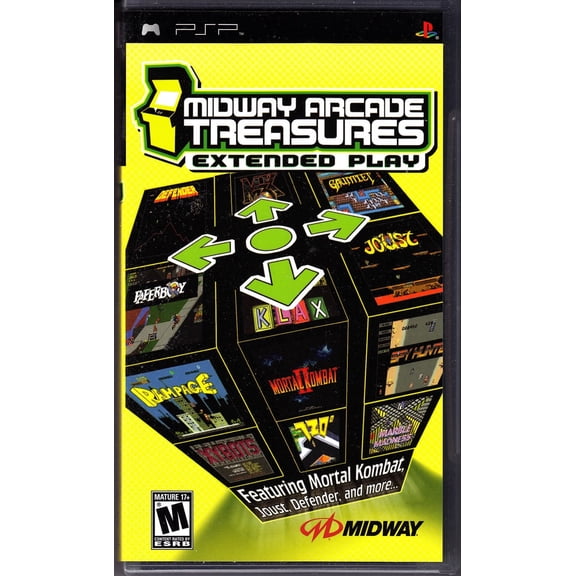 Midway Arcade Treasures Entended Play PSP