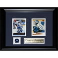 thumbnail image 1 of Midway Memorabilia Curtis Joseph Toronto Maple Leafs 2 Card Frame, 1 of 1
