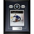 thumbnail image 1 of Midway Memorabilia Johnny Bower Toronto Maple Leafs Signed Puck With 8X10 Frame, 1 of 1
