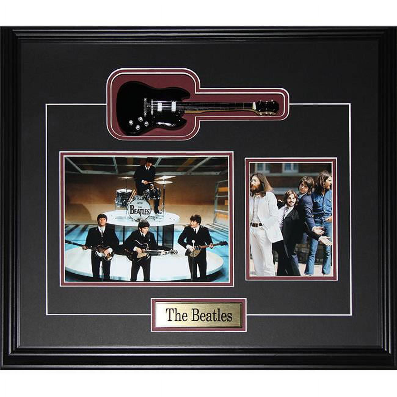 Midway Memorabilia beatles-2photo-guitar The Beatles Miniature