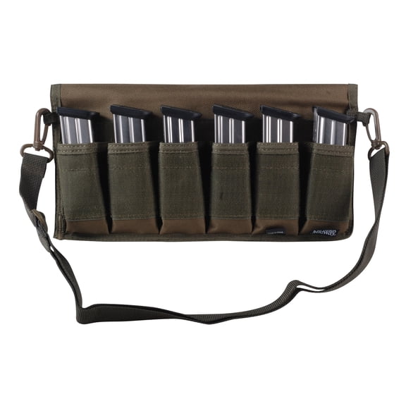 MidwayUSA Double Stack Pistol 6 Magazine Pouch Olive Drab